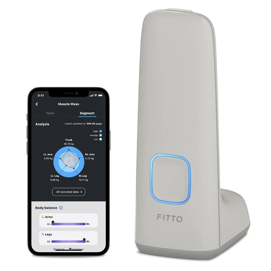 FITTO Tracker - NIRS Muscle Analysis & Training App - Apple Health & Google Fit Compatible