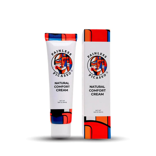 Soothing Numb Cream 1.69 Oz | Natural Pain Relief for Tattoos & Body Aches