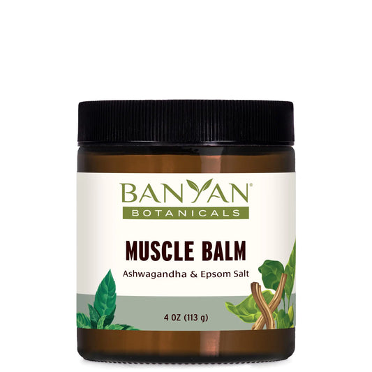 Herbal Muscle Soothe Balm - Organic Ashwagandha & Epsom Blend