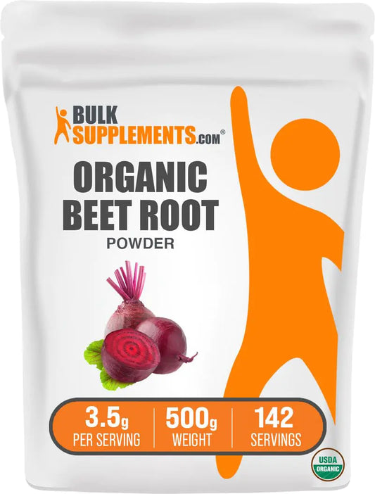 Organic BeetRoot PowerBoost Powder - Vegan & Gluten-Free 500g