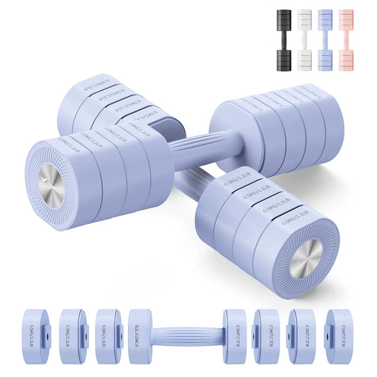 MERACH 4-in-1 Adjustable Dumbbell Set for Women