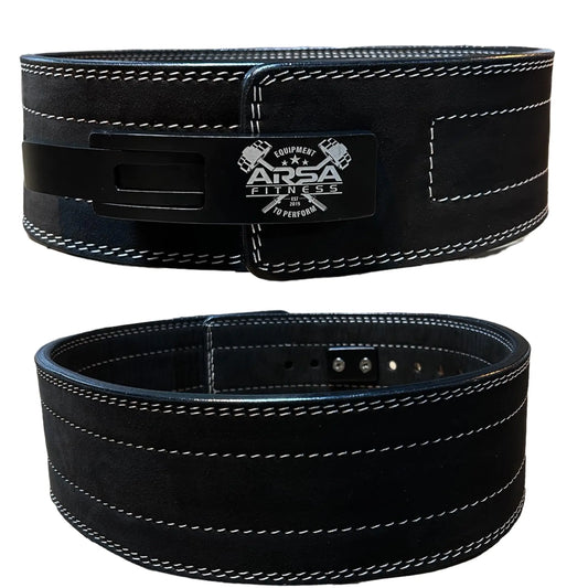 Arsa Pro Gym Belt - Adjustable Suede Leather for Powerlifting & Weightlifting