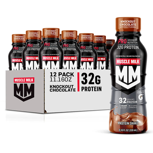 Muscle Milk Pro 32g Protein Chocolate Shake - 11.16oz (12 Pack)