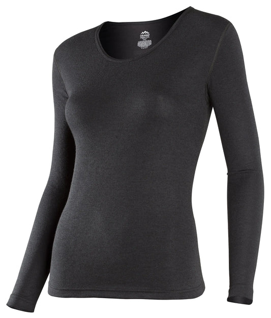 Platinum II Black Long Sleeve Activewear Top - Small
