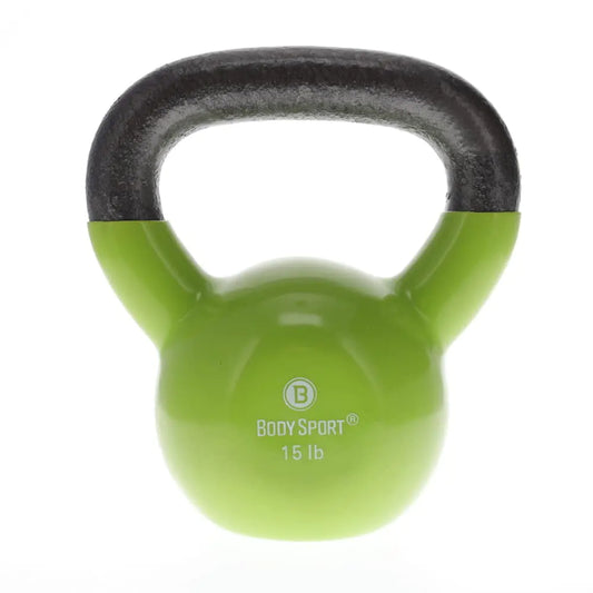 TonePro Vinyl Coated Kettlebells 15lb