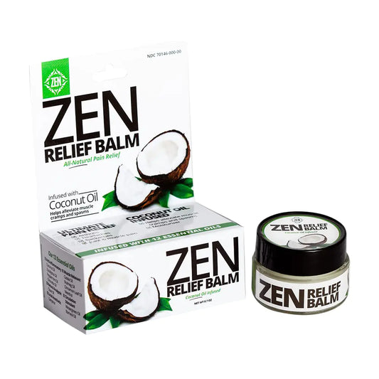 Serenity Muscle Soother Balm with Coconut Oil - 0.7 oz