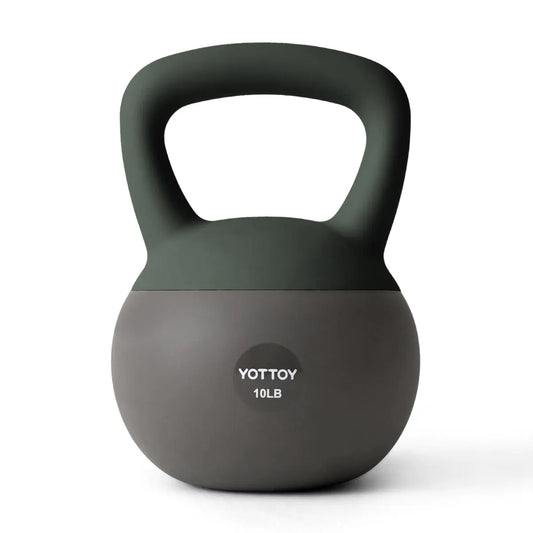 GripSafe 10lb Soft Kettlebell with Base