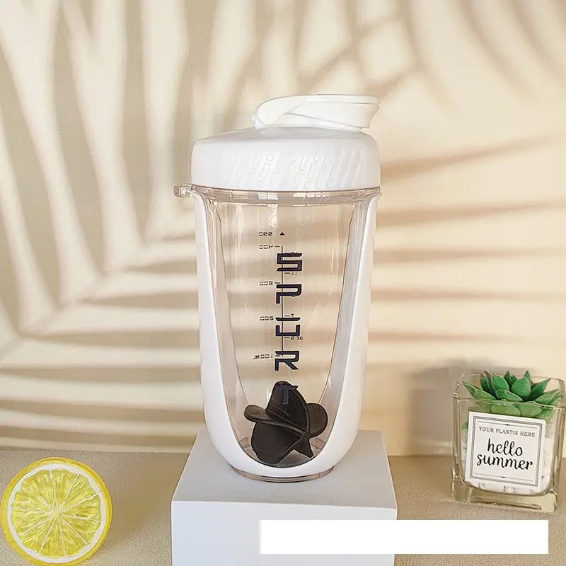 590ML Portable Protein Shake Cup for Fitness