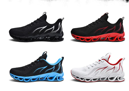 Hollow-out Flyknit Sneakers - Athletic Footwear