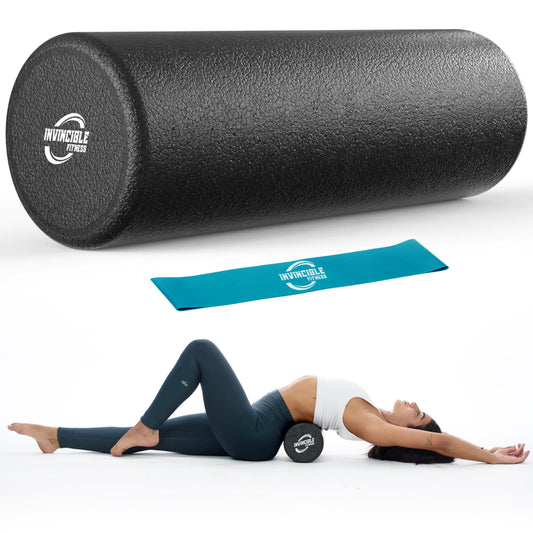 Invincible Fitness EPP Foam Roller – Deep Tissue Massage for Enhanced Recovery