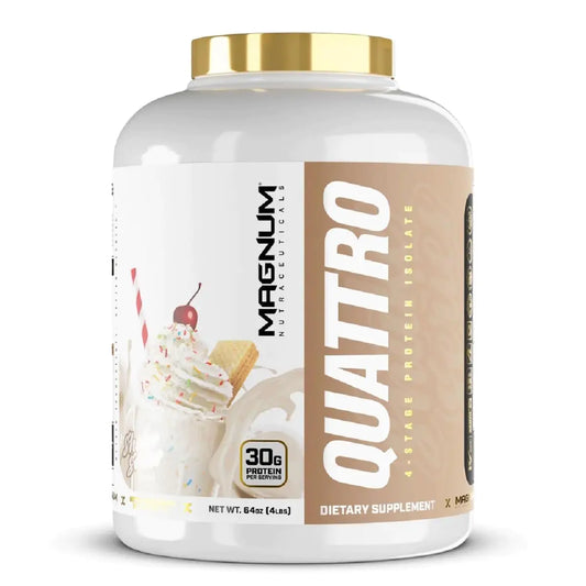 Quattro Whey Isolate Vanilla - 4.5lb Muscle Recovery Blend