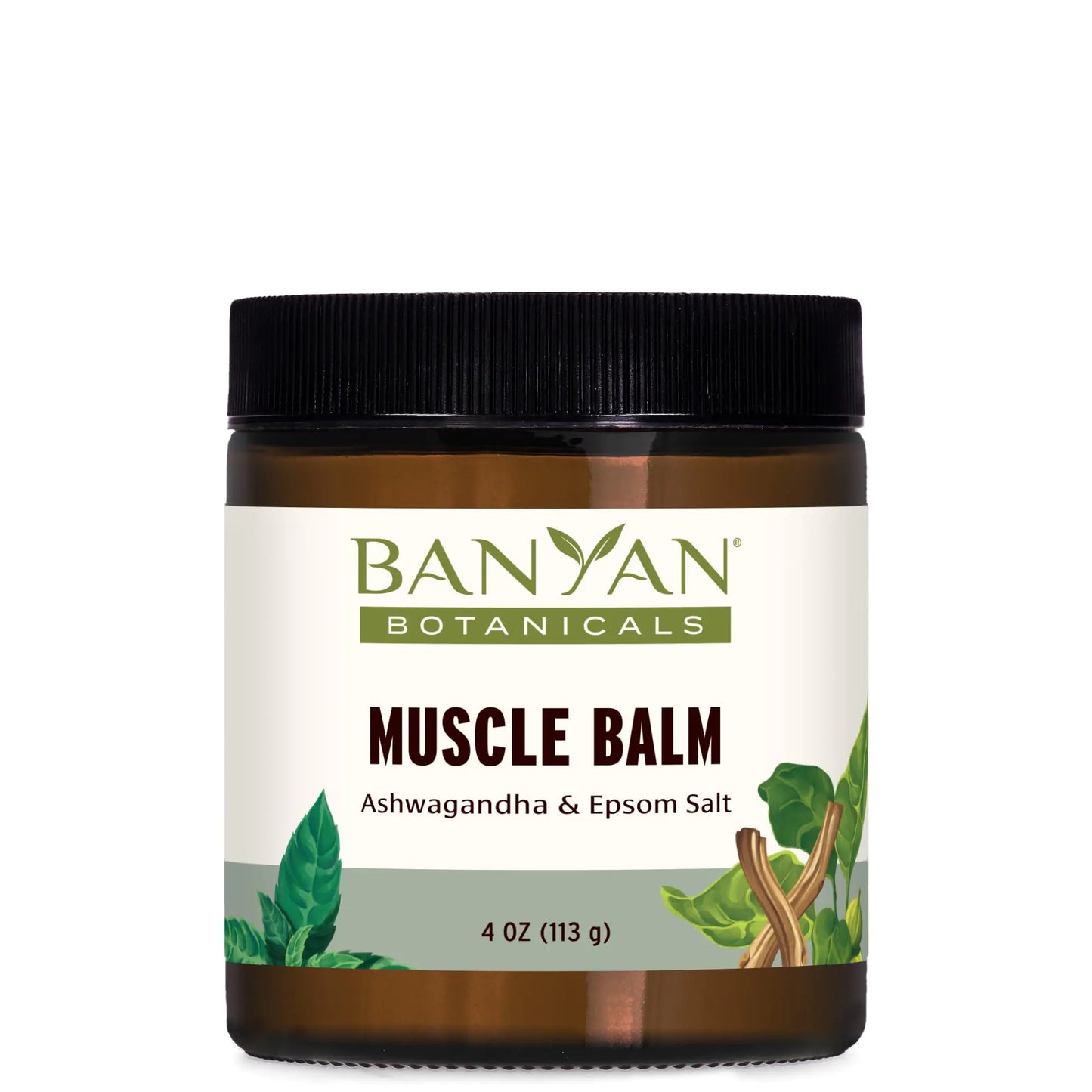 Herbal Muscle Soothe Balm - Organic Ashwagandha & Epsom Blend
