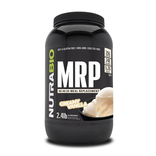 NutraBio Complete MRP - Vanilla Meal Shake - 2.5lbs