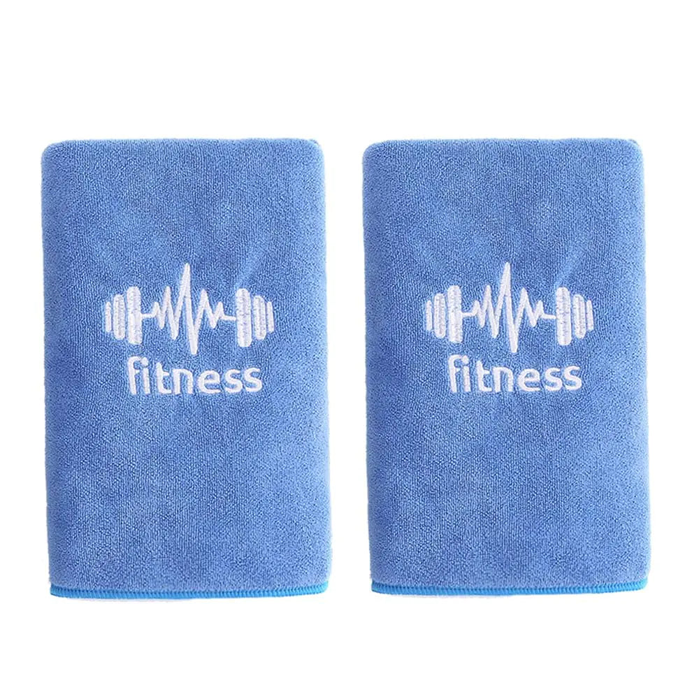 Galvitu Sports Microfiber Towel Set - Super Absorbent and Soft - 2pc Blue