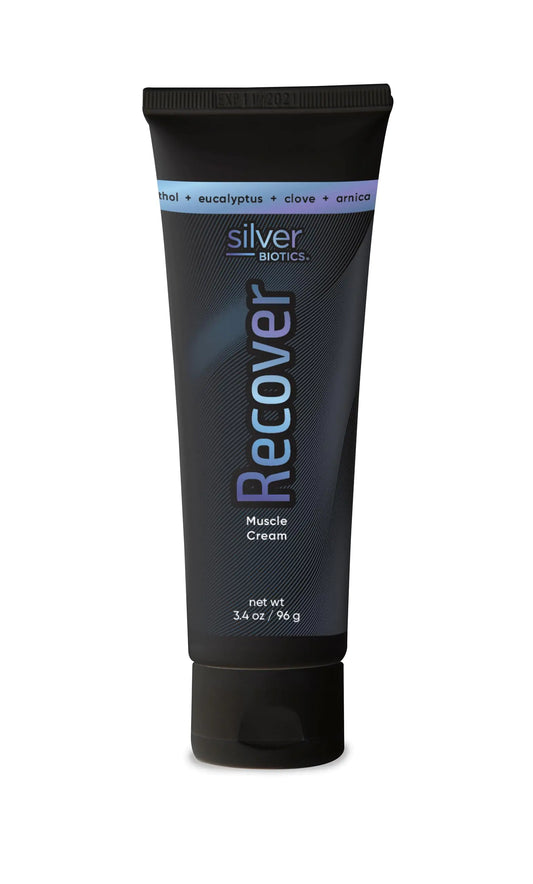 Silver Biotics Recovery Cream | 20 ppm Silver | Arnica & Jojoba