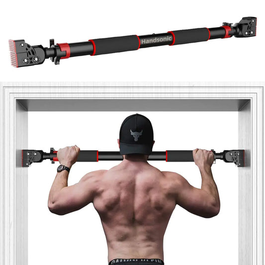 HANDSONIC Home Gym Pull Up Bar with No Drilling Required