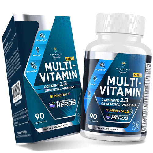 Men's Daily 50+ Multivitamin with Probiotic Boost & Herbal Extracts