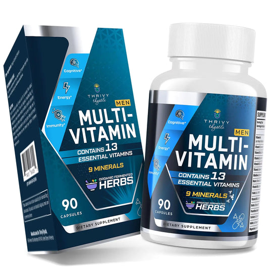 Men's Daily 50+ Multivitamin with Probiotic Boost & Herbal Extracts
