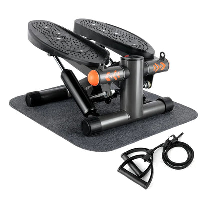 Stair Stepper with Resistance Bands and Tracker