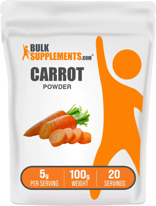 BulkSupplements Pure Carrot Superfood Powder