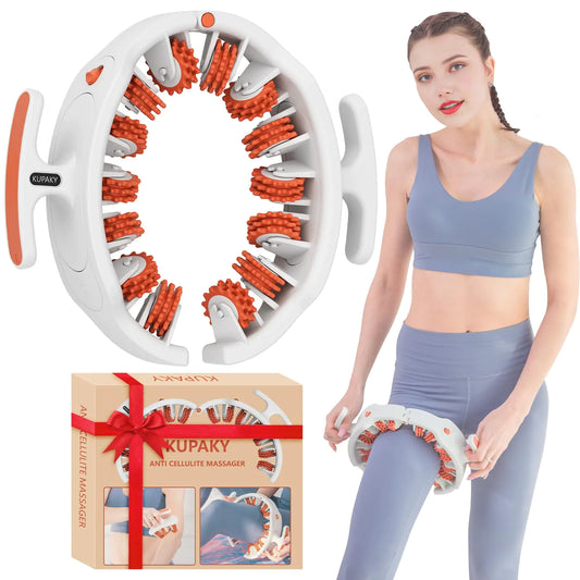 DualTek Pro Massage Roller - Deep Tissue Therapy & Cellulite Reduction