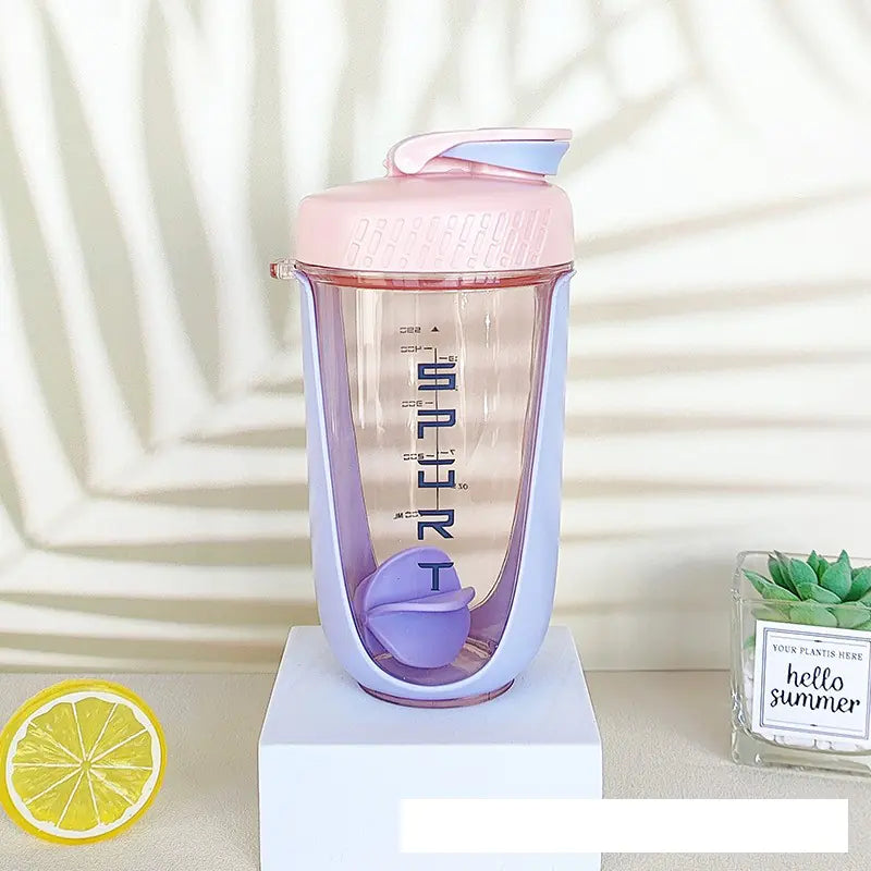 590ML Portable Protein Shake Cup for Fitness