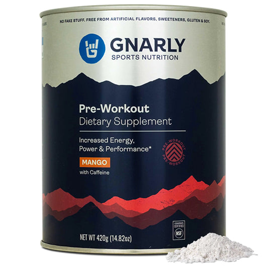 Gnarly Vegan Endurance Pre-Workout - Mango 14.82oz
