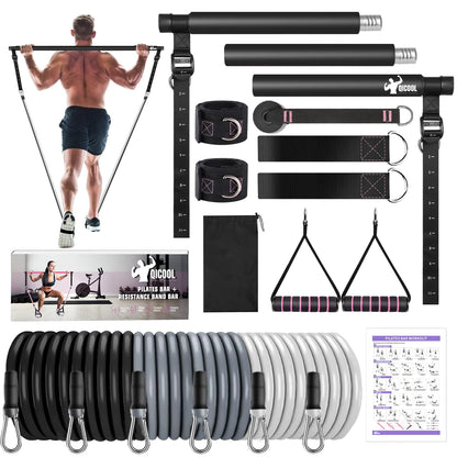 FlexiPilates Resistance Set with Adjustable Bands