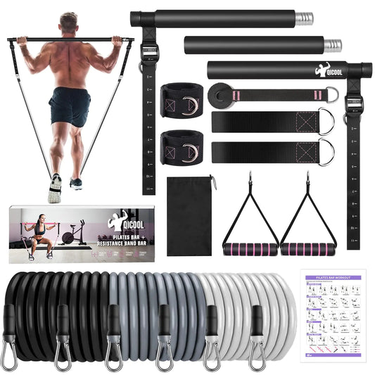 FlexiPilates Resistance Set with Adjustable Bands