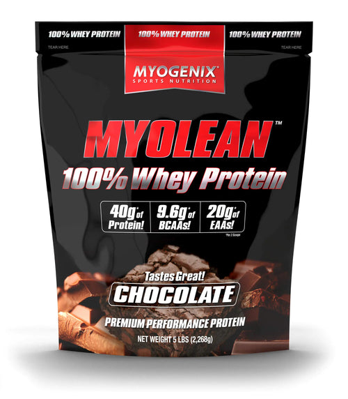 Myogenix Myolean Premium Whey Protein - Chocolate, 5 lbs