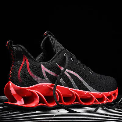 Hollow-out Flyknit Sneakers - Athletic Footwear