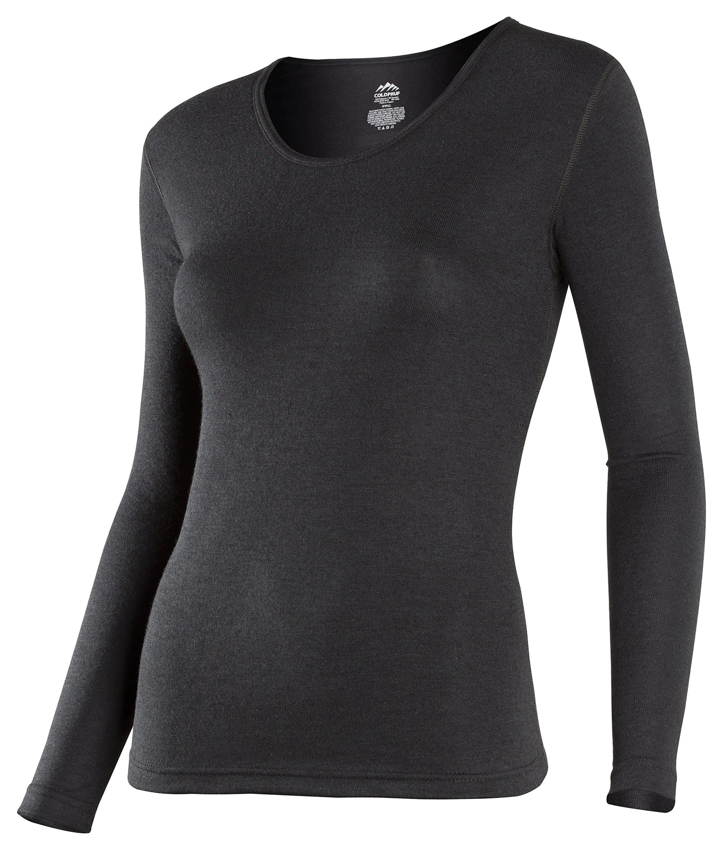 Platinum II Black Long Sleeve Activewear Top - Small