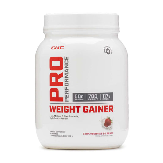 GNC Pro Muscle Growth Formula | Strawberries & Cream | 6 Pack