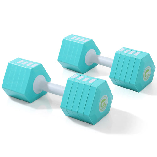 FlexiGrip Adjustable Dumbbell Pair 3.3-12.1lbs
