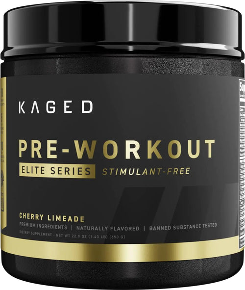 Kaged Stim-Free Workout Boost | Cherry Limeade | 20 Servings